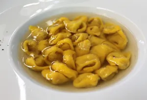 Delightful Bowl Of Tortellini In Brodo Wallpaper