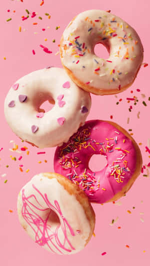 Delightfully Delectable Donut Wallpaper