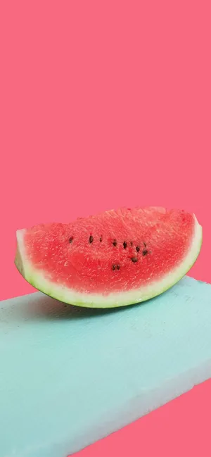 Delightfully Refreshing Watermelon Iphone Wallpaper Wallpaper