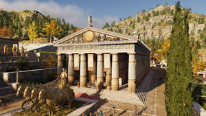 Delphi Temple Of Apollo Wallpaper