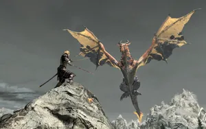 Delphine, The Blades Agent In Skyrim Wallpaper