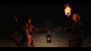 Delphine, The Dragonborn Ally In Skyrim Wallpaper