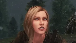 Delphine, The Resourceful Blade Agent In Skyrim Wallpaper