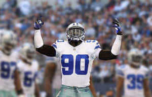 Demarcus Lawrence Cowboy #90 Wallpaper