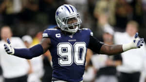 Demarcus Lawrence Nfl No. 90 Wallpaper