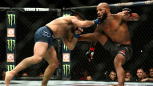 Demetrius Johnson Fight Against Eddie Alvarez Wallpaper