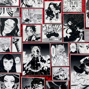 Demon Slayer Manga Collage Wallpaper