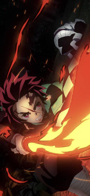 Demon Slayer Tanjiro Dance Wallpaper