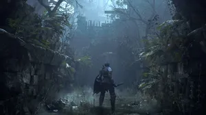 Demon Souls Dark Castle Entrance Wallpaper