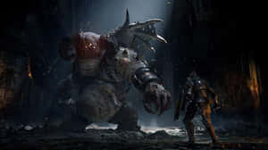 Demon Souls Epic Boss Battle Wallpaper