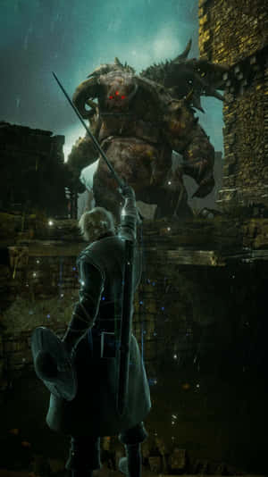 Demon Souls Tower Knight Boss Wallpaper