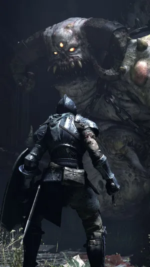 Demon Souls Tower Knight Boss Wallpaper