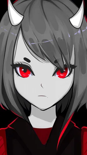 Demonic Anime Girl Wallpaper