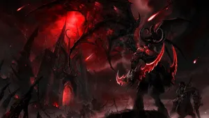 Demonic_ Invasion_ Fantasy_ Artwork Wallpaper