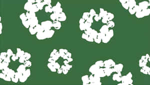 Denim Tears Floral Pattern Wallpaper