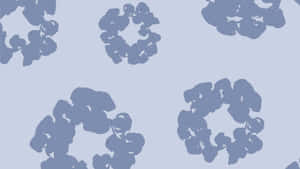 Denim Tears Floral Pattern Wallpaper