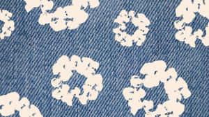Denim Tears Floral Pattern Wallpaper