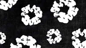 Denim Tears Floral Pattern Wallpaper