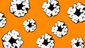 Denim Tears Popcorn Pattern Wallpaper
