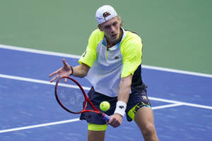 Denis Shapovalov In Us Open Wallpaper