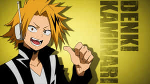 Denki Kaminari Is Ready For Battle! Wallpaper