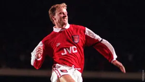 Dennis Bergkamp Happy Premier League Goal Wallpaper