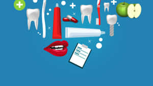 Dental Health Concept Illustration Wallpaper