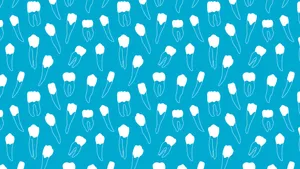 Dental Pattern Background Wallpaper