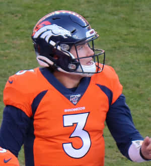 Denver Broncos Quarterback Number3 Wallpaper