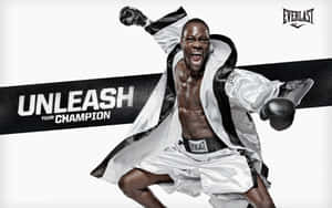 Deontay Wilder Unleash Your Champion Everlast Wallpaper