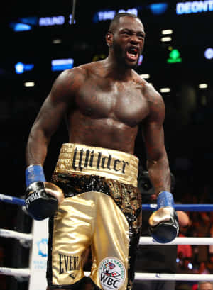 Deontay Wilder Victory Roar Wallpaper