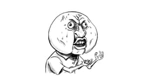 Depressed Face Meme Wallpaper