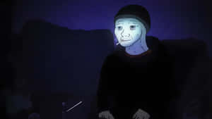 Depressed Face Meme Night Wallpaper