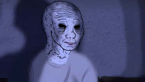 Depressed Face Meme Wallpaper