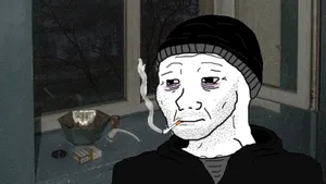 Depressed Face Meme Wallpaper