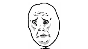 Depressed Face Meme Wallpaper