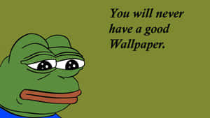 Depressed Pepe The Frog Meme Laptop Wallpaper