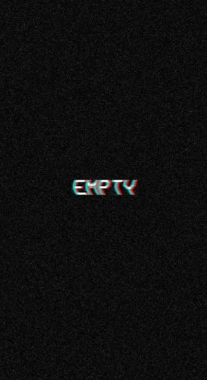 Depression Aesthetic Empty Wallpaper