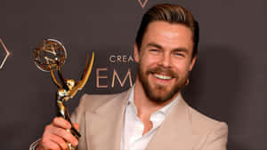 Derek Hough Emmy Award Winner Wallpaper
