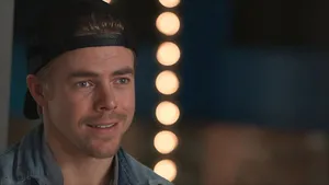 Derek Hough Interview Moment Wallpaper