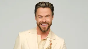Derek Hough Smiling Portrait Wallpaper