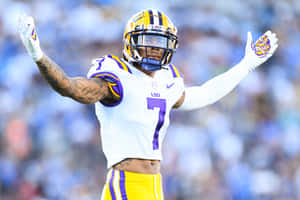 Derek Stingley Jr Louisiana State University Wallpaper