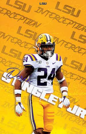 Derek Stingley Jr's Exclusive Autographed Poster Wallpaper