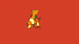 Derpy Charmander 1920 X 1080 Simple Wallpaper