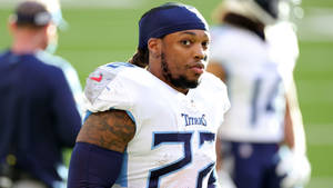 Derrick Henry In Nose Pierce Wallpaper