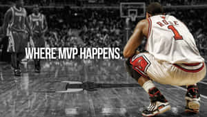 Derrick Rose On The Court | Wallpaper