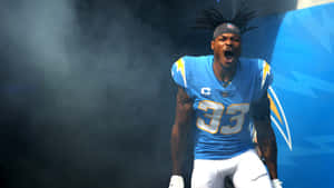 Derwin James Hyped Photo Football Safety Wallpaper