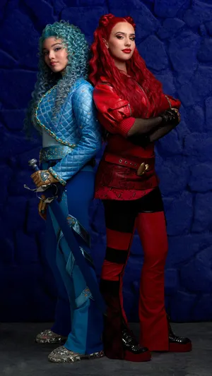 Descendants Rise Of Red Characters Wallpaper