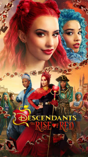 Descendants The Rise Of Red Wallpaper