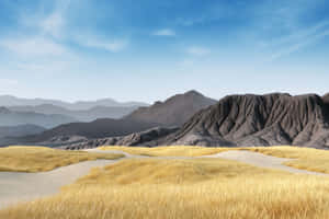 Desert Mountain Landscape Wallpaper Wallpaper